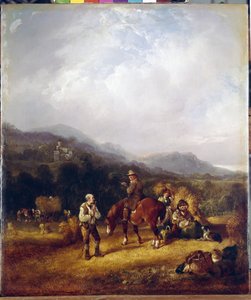 La récolte de blé - William Snr. Shayer