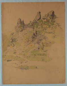 Château de Calenfells, près de Kirn, Allemagne - William Stanley Haseltine