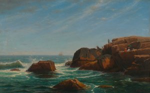 Castle Rock, Nahant - William Stanley Haseltine