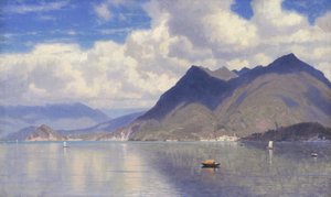 Lac Majeur, vers 1867 - William Stanley Haseltine