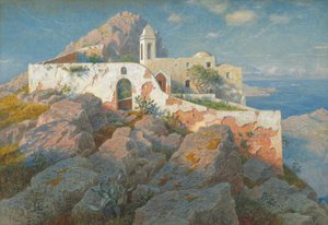 Santa Maria a Cetrella, Anacapri, vers 1892 - William Stanley Haseltine