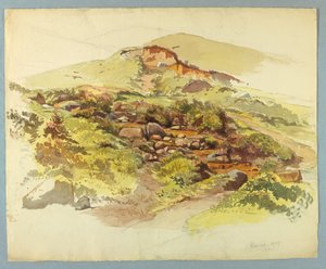 Étude de paysage, Baveno, Lago Maggiore, Italie - William Stanley Haseltine
