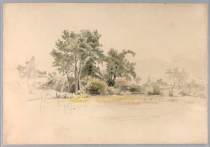 Étude de paysage, Suisse - William Stanley Haseltine