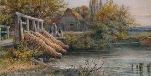 Le Barrage, vers 1875 - William Stephen Coleman