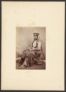 [Assis en selle, ou Tau-ankia, fils de loup solitaire] - William Stinson Soule