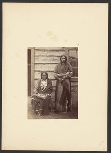 Fils du chef Arapaho, Little Raven [Petit Ours et Bouclier, probablement à Camp Supply]. - William Stinson Soule