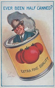 Avez-vous déjà été mis en boîte à moitié  (lithographie couleur) - William Stocker Shaw