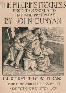 La femme de Bunyan lui lisant la Bible - William Strang