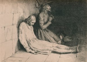 Chrétien et Espoir dans le donjon, vers 1916