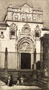 Porte, Santa Cruz, Tolède - William Strang
