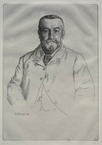 Portrait de H. Cock, 1895 - William Strang