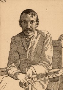 Robert Louis Balfour Stevenson (1850-1894) auteur écossais - William Strang