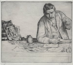 Autoportrait - Le Graveur, 1897