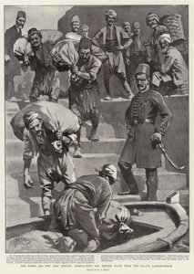 La Porte et les Postes, expédiant les courriers britanniques depuis le débarcadère de Galata - William T. Maud