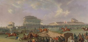 Le steeple-chase de Liverpool et national à Aintree, 1843 - William Tasker