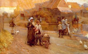 Le vieux moulin, Surrey - William Teulon Blandford Fletcher