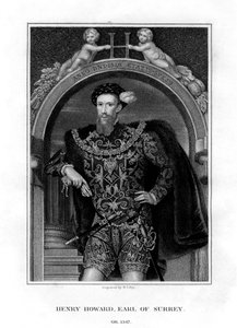 Henry Howard, comte de Surrey, aristocrate et poète anglais, 1829