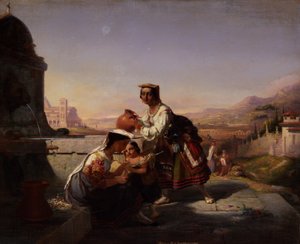 Scène italienne - William Tolman Carlton