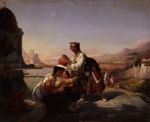 Scène italienne - William Tolman Carlton