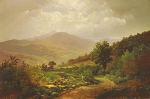 Vallée du Bouquet dans les Adirondacks - William Trost Richards