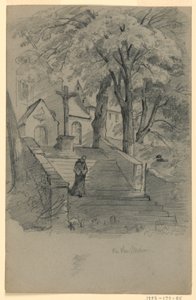 Église, Allemagne - William Trost Richards
