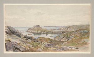 Fort Dumpling, baie de Narragansett - William Trost Richards