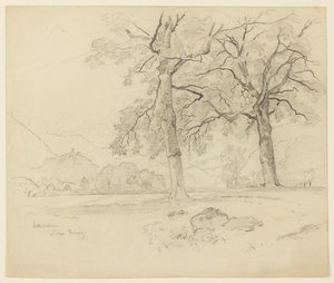 Paysage, Lac de Brienz, Interlaken, Suisse - William Trost Richards