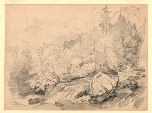 Paysage, Stechelberg, Lauterbrunnen, Suisse