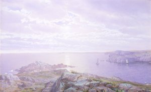 Crique rocheuse - William Trost Richards