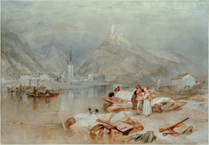Bernkastel sur la Moselle - Joseph Mallord William Turner