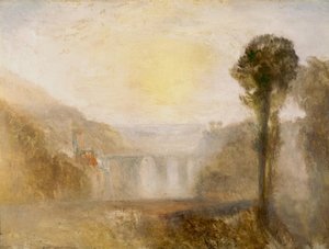 Pont et tour - Joseph Mallord William Turner