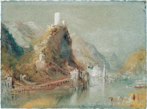 Cochem vu du sud - Joseph Mallord William Turner