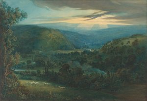 Aube dans les vallées du Devon, 1832 - Joseph Mallord William Turner