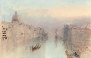 Le Grand Canal et San Simeone Piccolo - Joseph Mallord William Turner