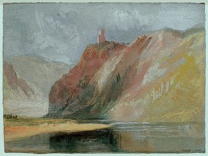 Les ruines du monastère de Wolf - Joseph Mallord William Turner