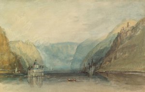 La Palatinat près de Kaub - Joseph Mallord William Turner
