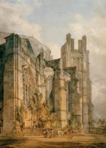 La chapelle Saint-Anselme à la cathédrale de Canterbury - Joseph Mallord William Turner