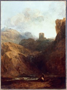 Château de Dolbadarn - Joseph Mallord William Turner
