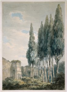 Dans les jardins Ludovisi, Rome - Joseph Mallord William Turner