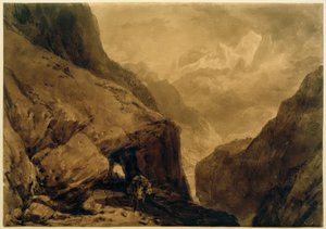 Mont Saint-Gothard - Joseph Mallord William Turner