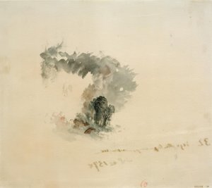Mer, arbres, figures (?, pour les œuvres poétiques de Campbell, 1837) - Joseph Mallord William Turner