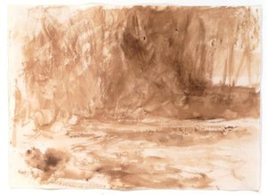 Étude sur la rivière Washburn, Yorkshire - Joseph Mallord William Turner