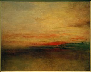 Coucher de soleil (?)