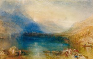 Le lac de Zoug : tôt le matin - Joseph Mallord William Turner
