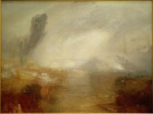 La Tamise au-dessus du pont de Waterloo - Joseph Mallord William Turner