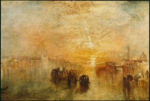 Venise : Aller au bal (San Martino) - Joseph Mallord William Turner