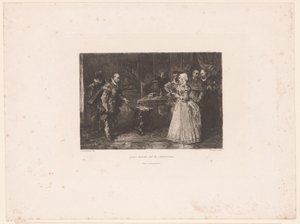 Alva visite la régente Marguerite de Parme, 1567
