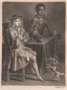 Deux jeunes hommes, l