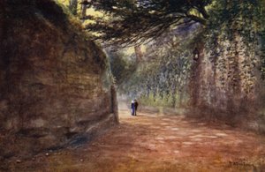 Le chemin, château de Warwick - William W. Quatremain