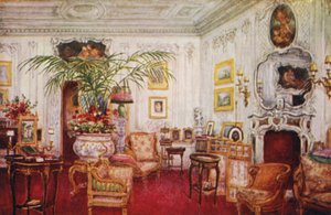 Château de Warwick : Boudoir de Lady Warwick - William W. Quatremain